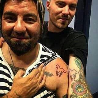 chino moreno tattoos|deftones white pony tattoo.